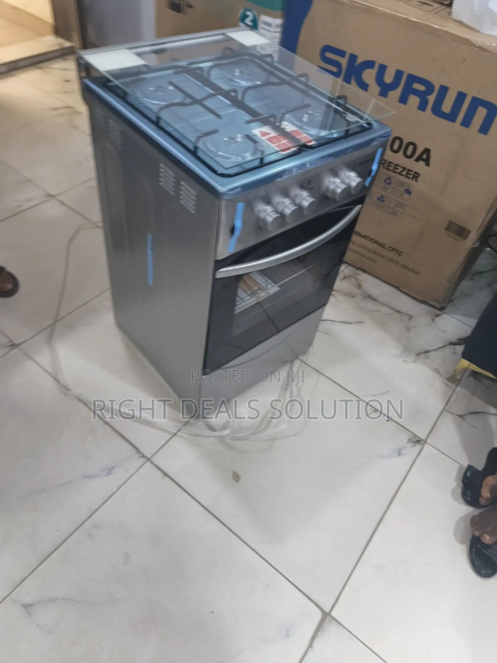 Maxi Heavy-Duty Gas Cooker With Oven