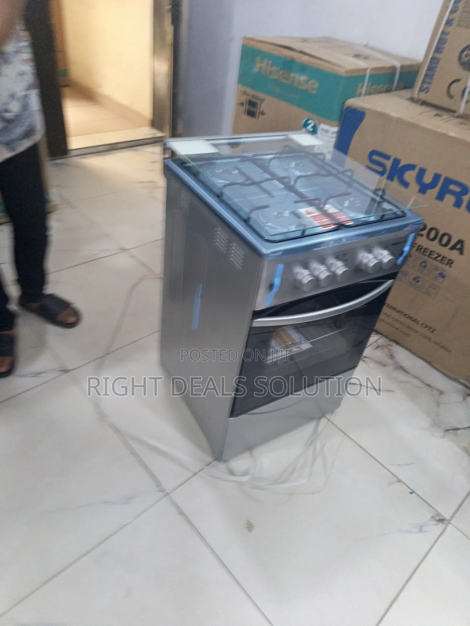 Maxi Heavy-Duty Gas Cooker With Oven