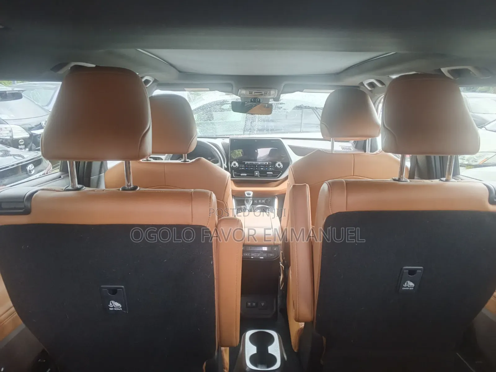 Toyota Highlander Platinum AWD 2020 Red