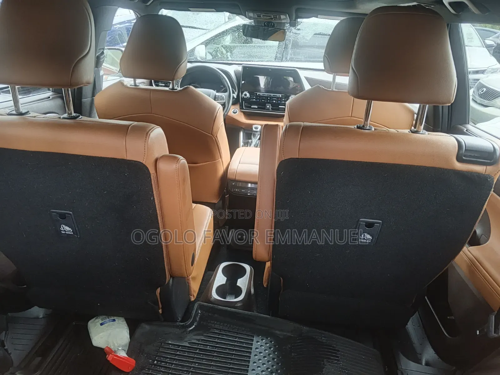 Toyota Highlander Platinum AWD 2020 Red