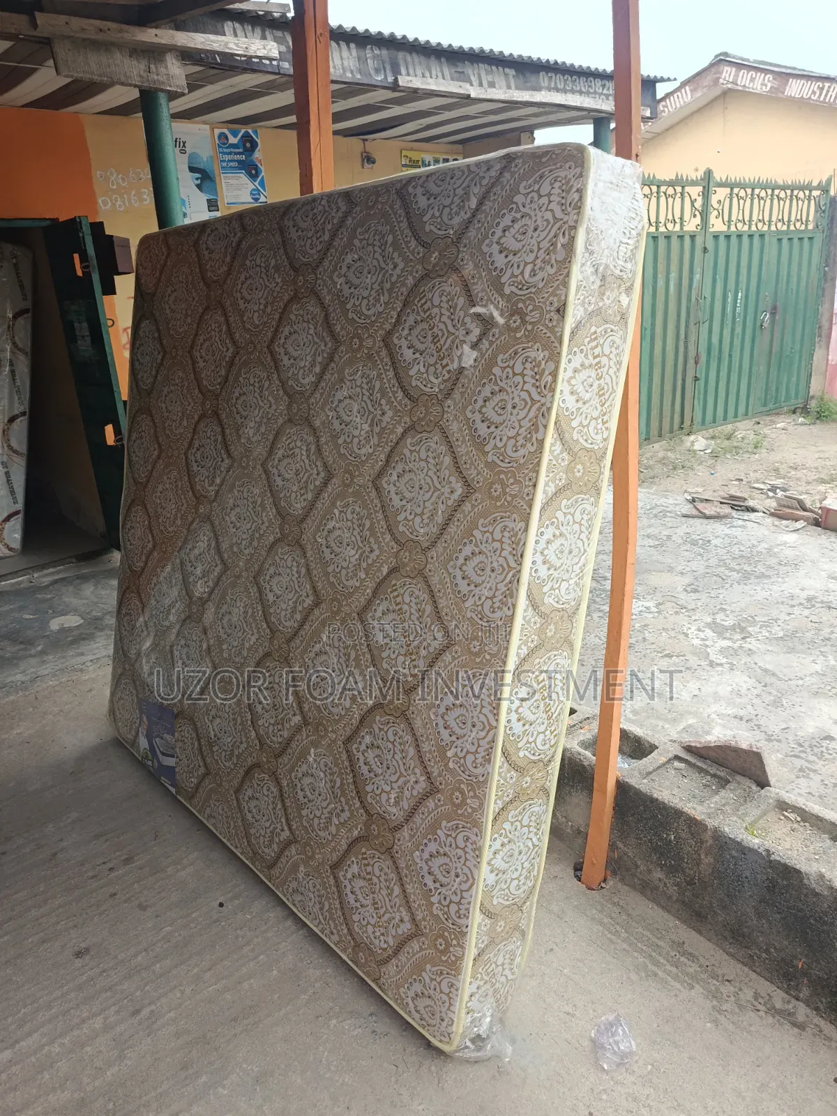 6*6*8 Classic Semi Orthopaedic Mattress 120kg Density