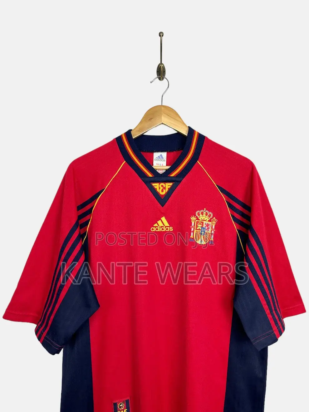 Spain Retro Jersey Available High Quality