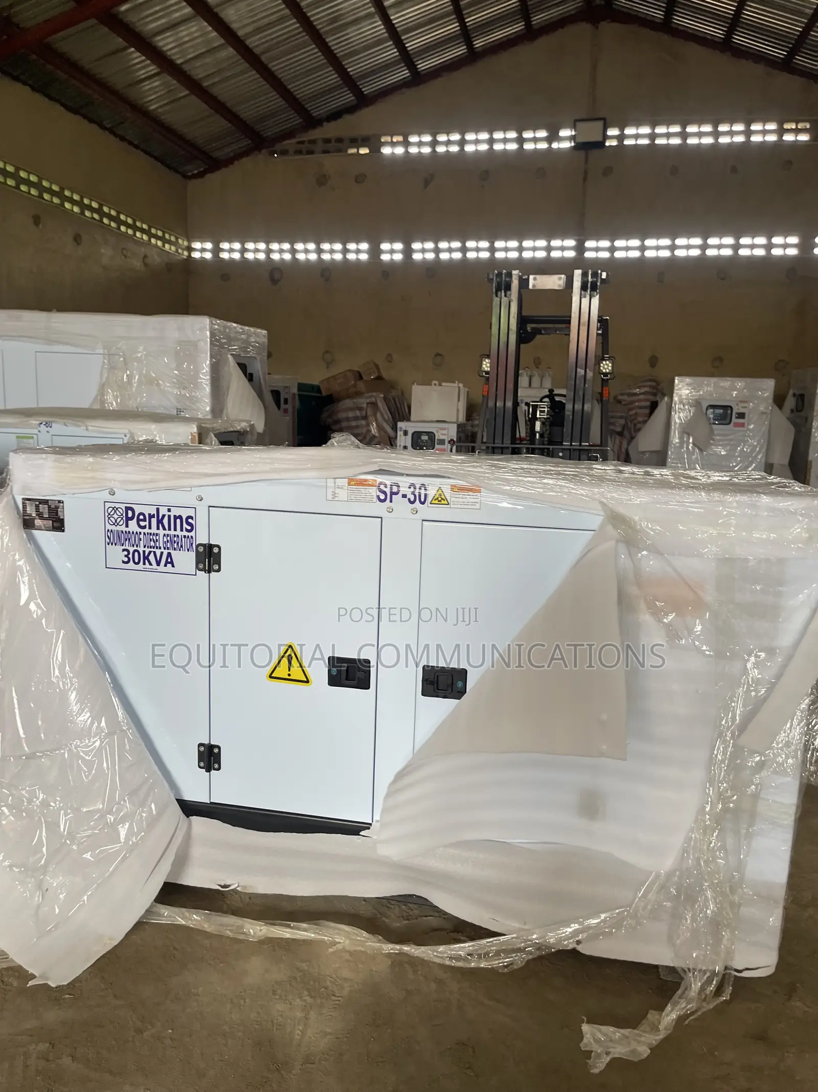 Perkins 30 kVA Soundproof Diesel Generator – Reliable Power for Homes