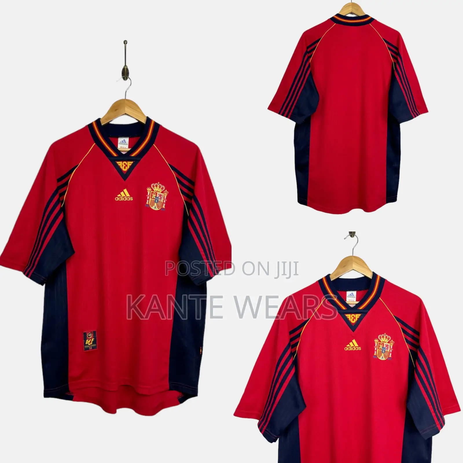 Spain Retro Jersey Available High Quality