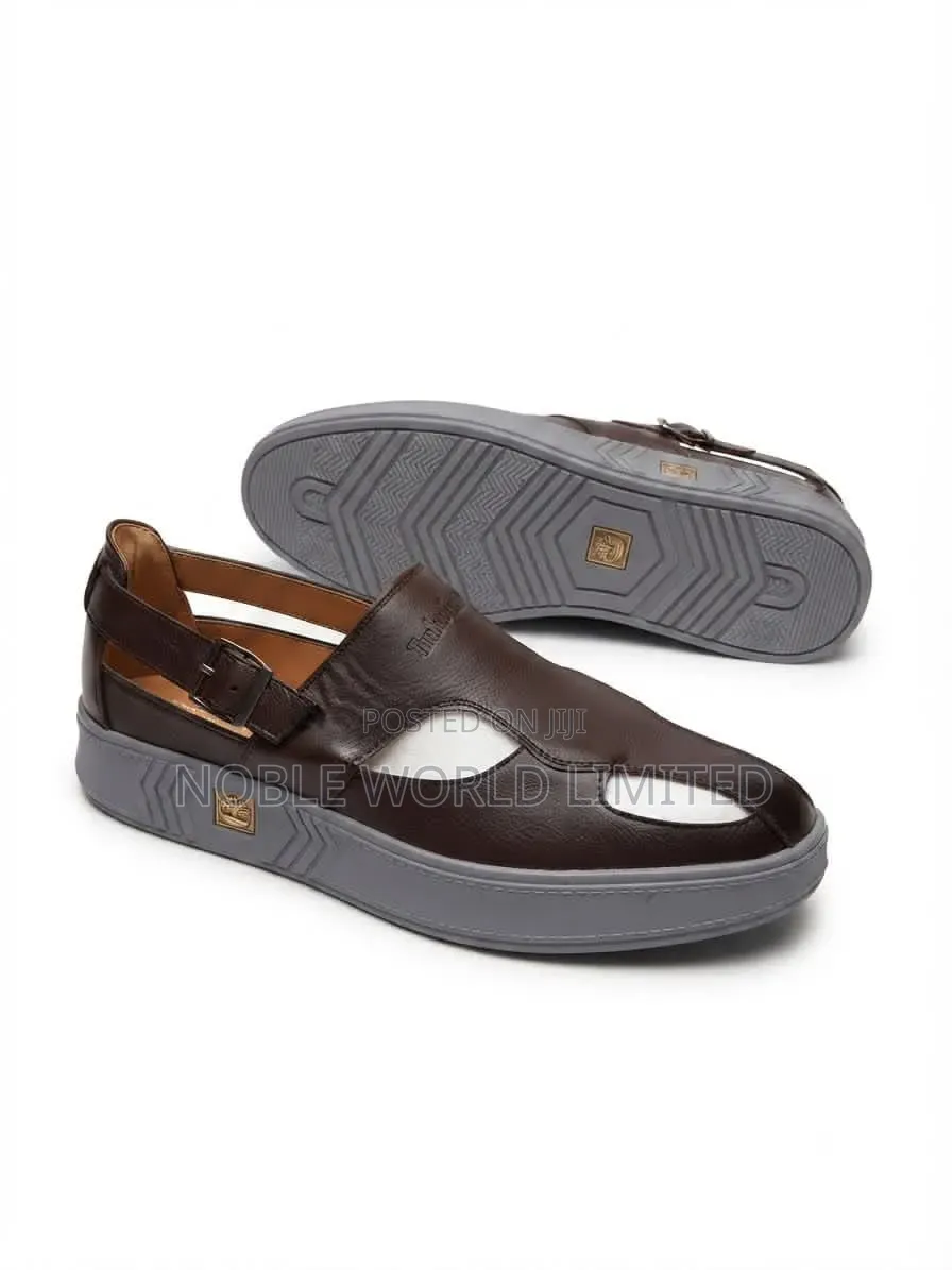Timberland Black/Brown Men's Sandals TEST 8e