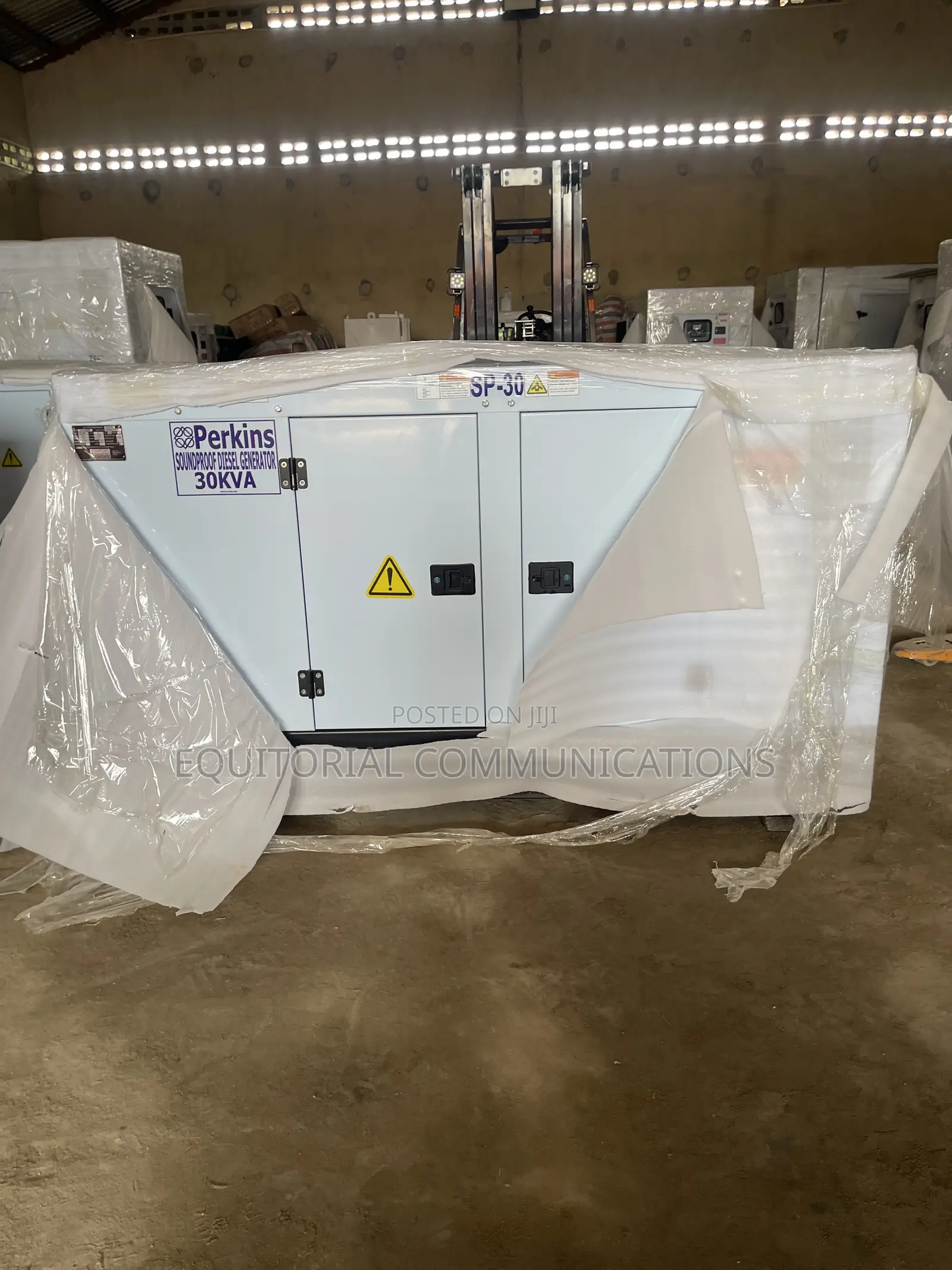 Perkins 30 kVA Soundproof Generator for Uninterrupted Electricity