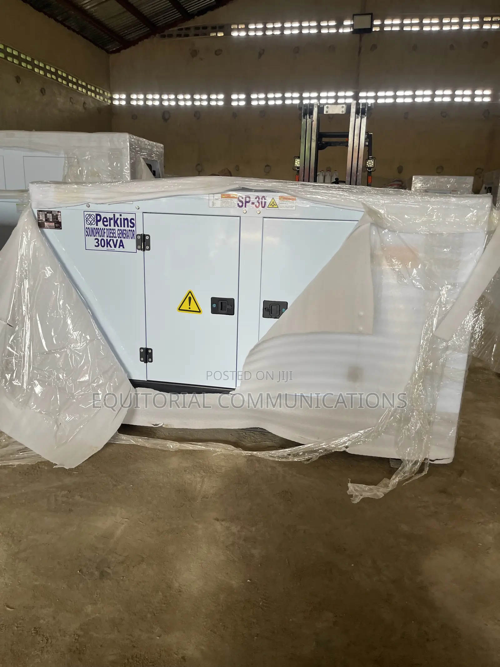 Perkins 30 kVA Soundproof Generator for Uninterrupted Electricity
