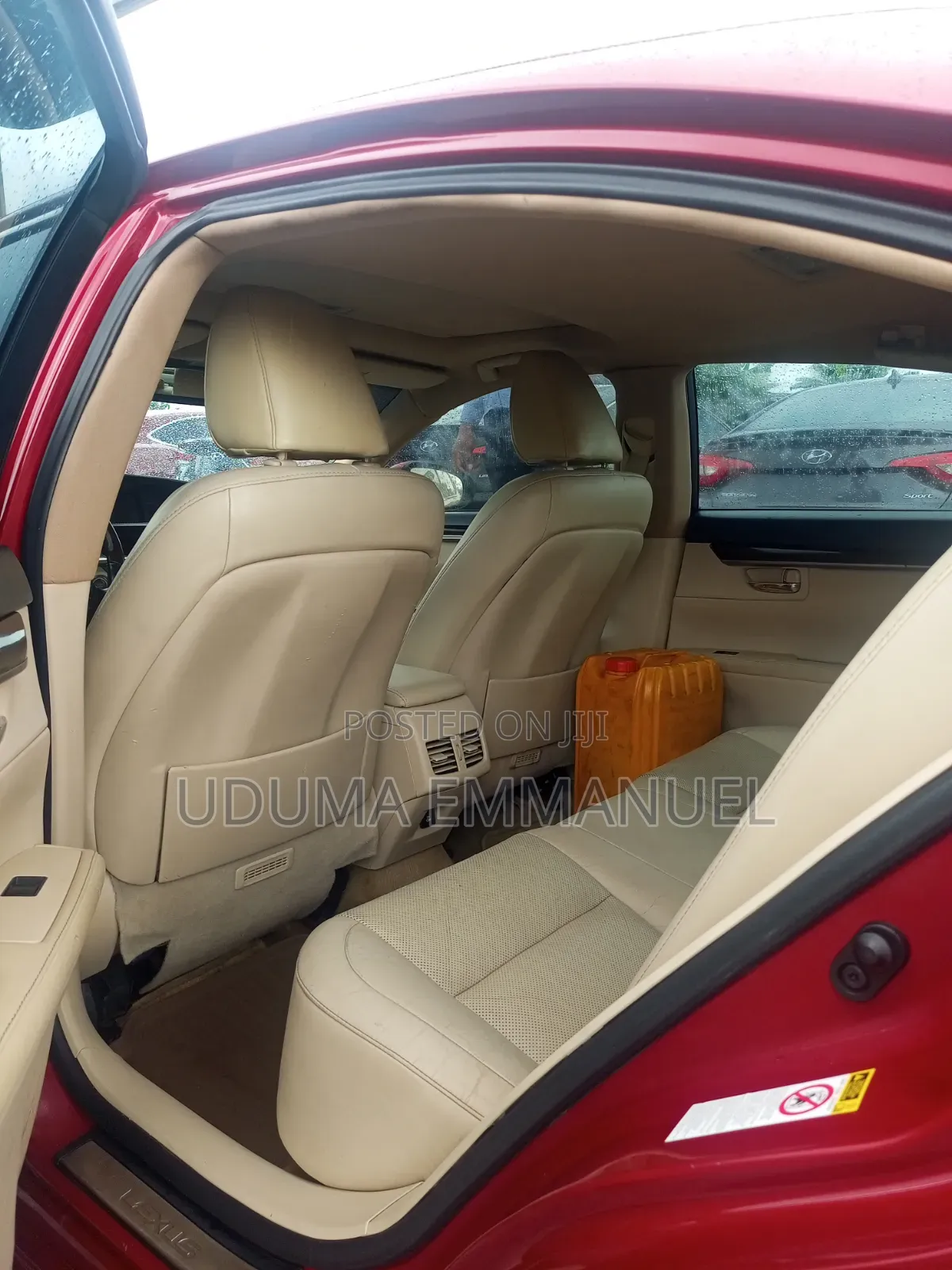 Lexus ES 2014 Red