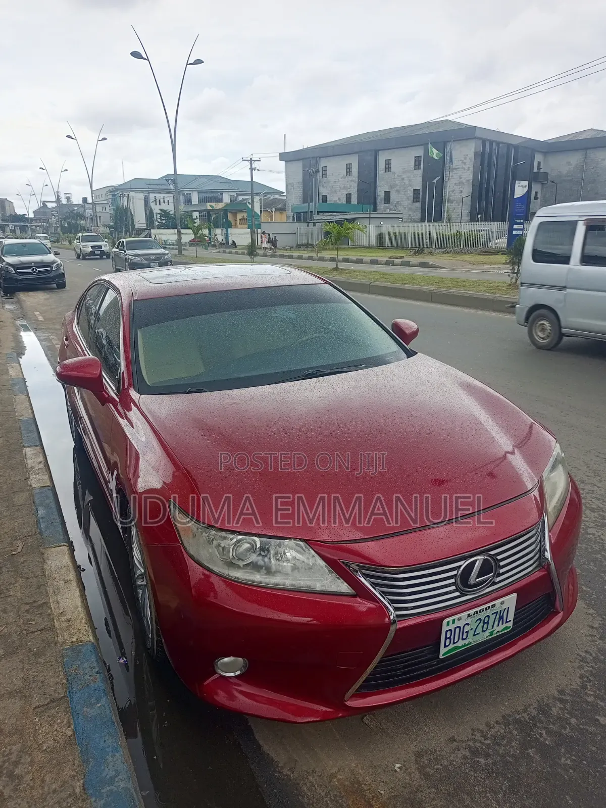Lexus ES 2014 Red