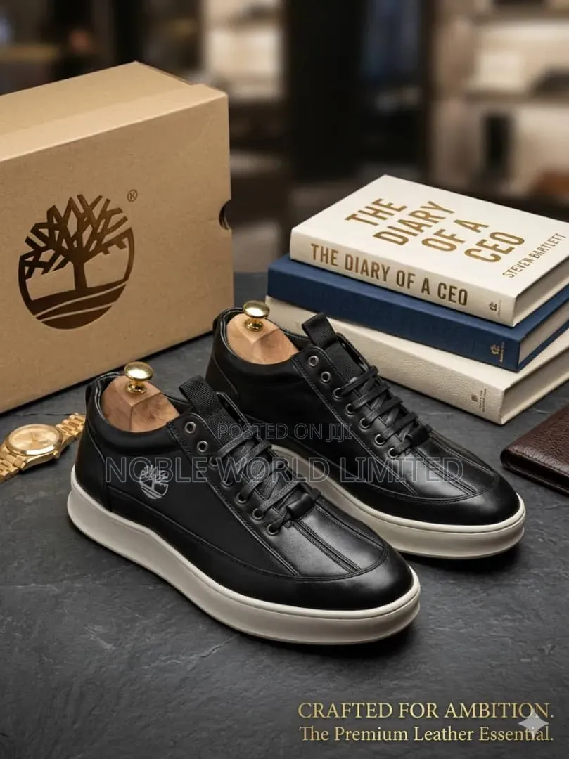 Timberland Black/Brown Shoes/Loafers ABL 4a