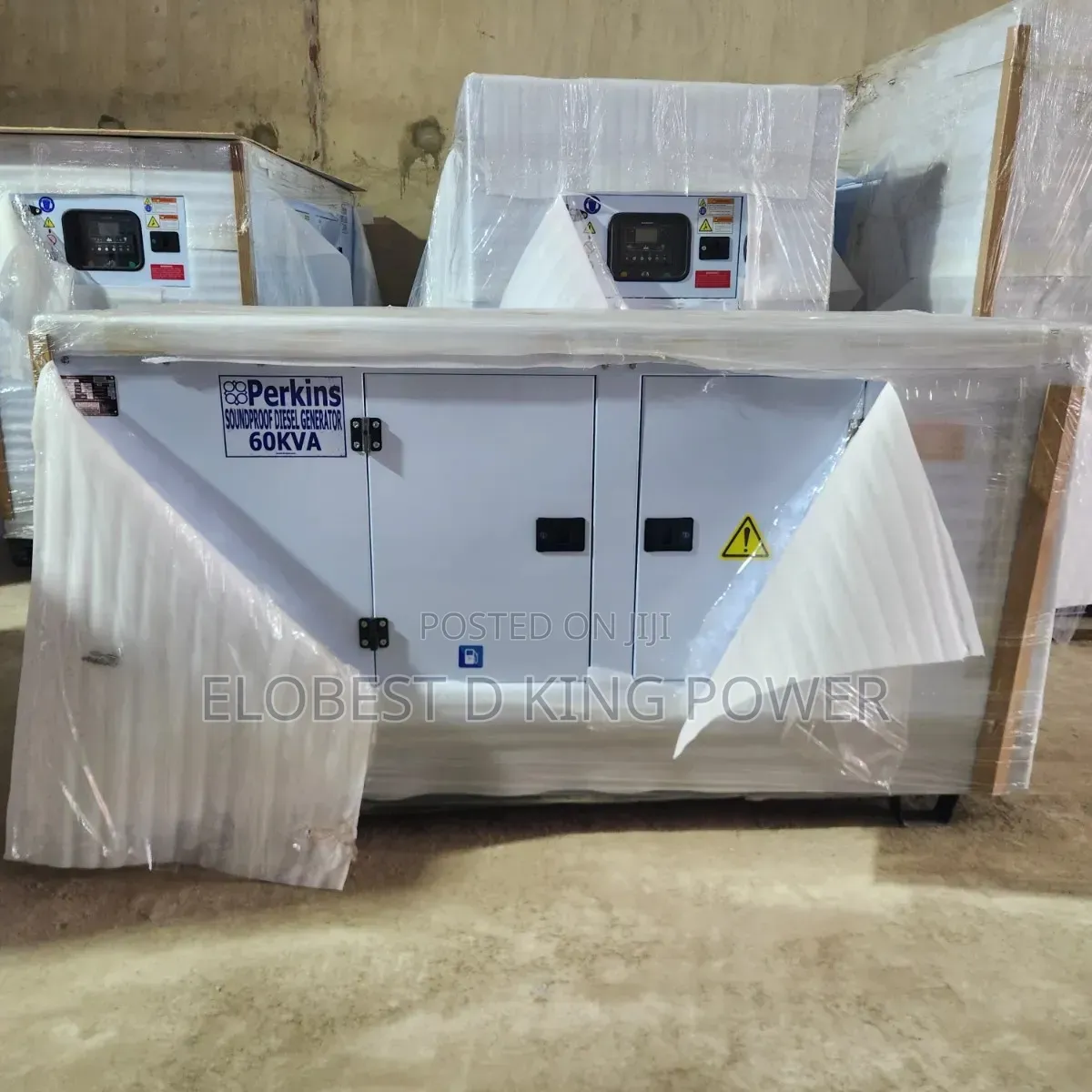 60kva Brand New Perkins Silent Generator 5 Years Warranty