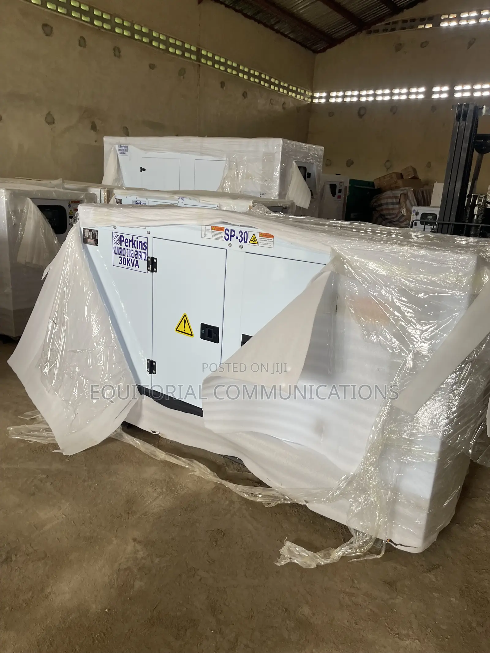 Perkins 30 kVA Generator Set for Offices, Shops, Homes and Industries