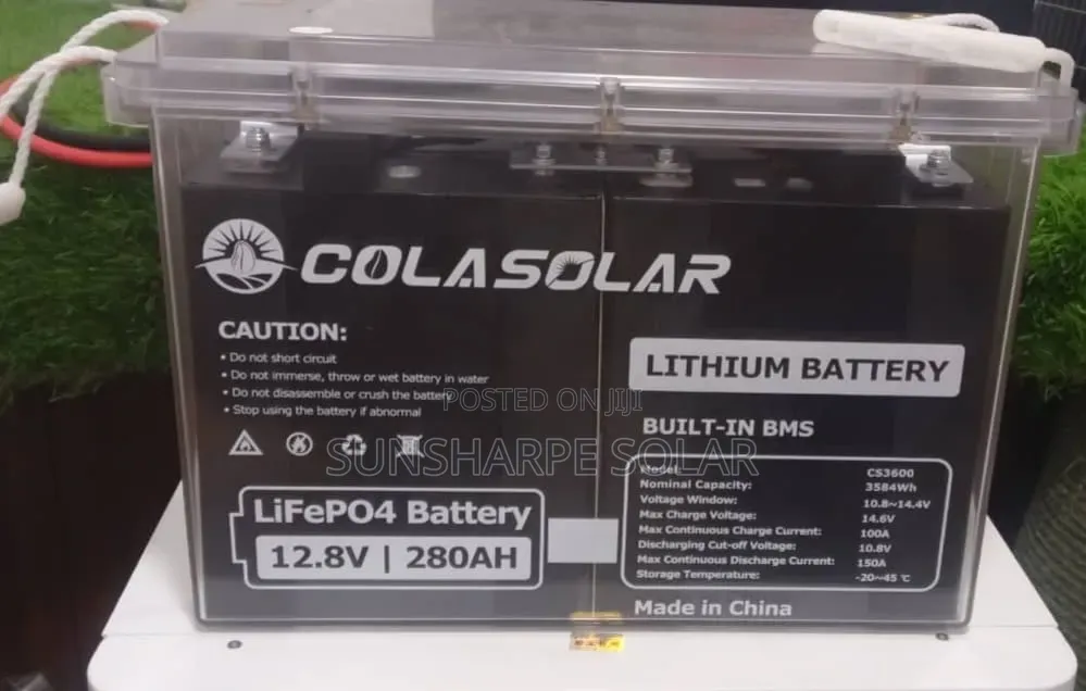3.6kwh Colasolar Lithium Battery