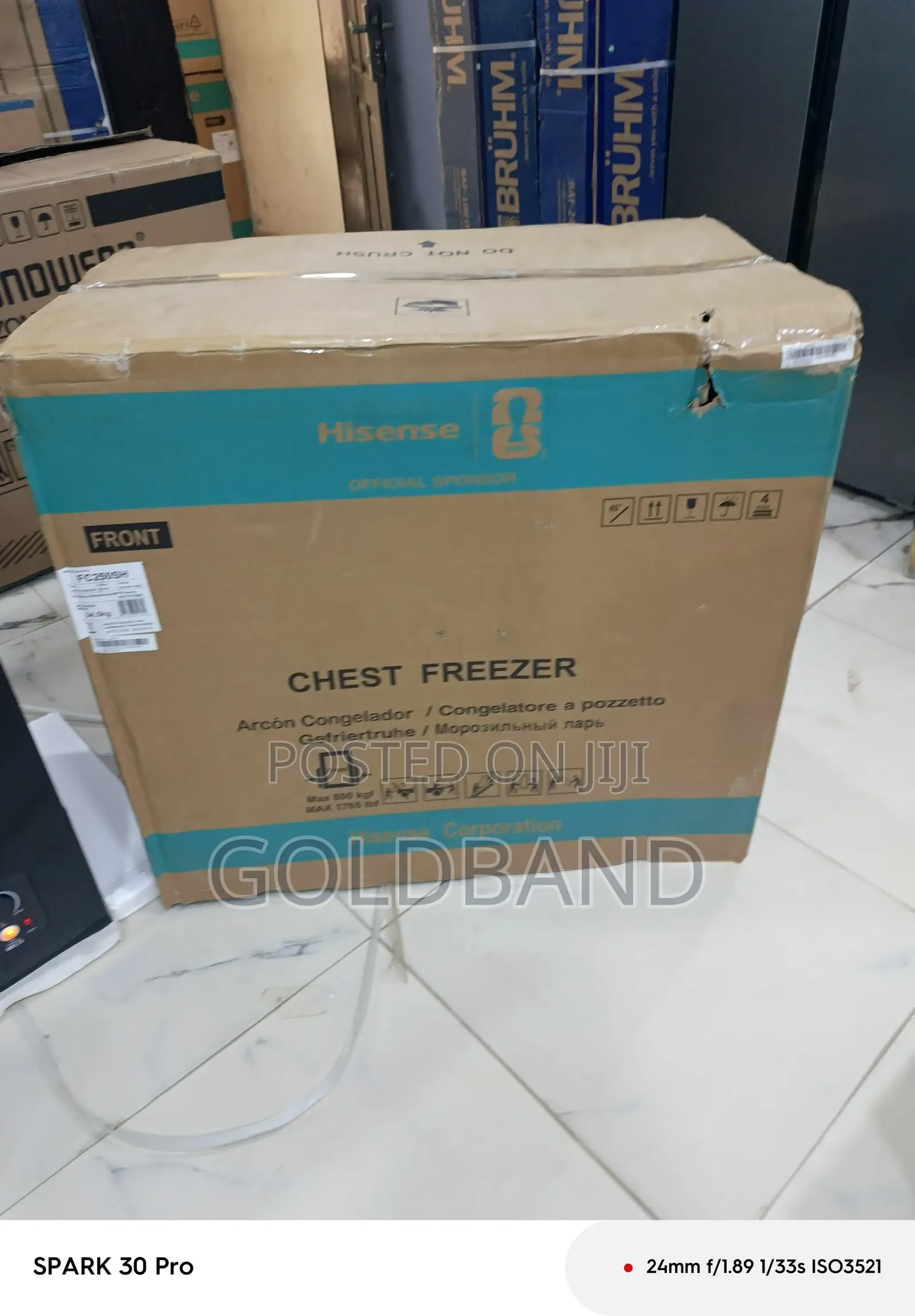 Hisense 189L Chest Freezer – Efficient Spacious Freezing