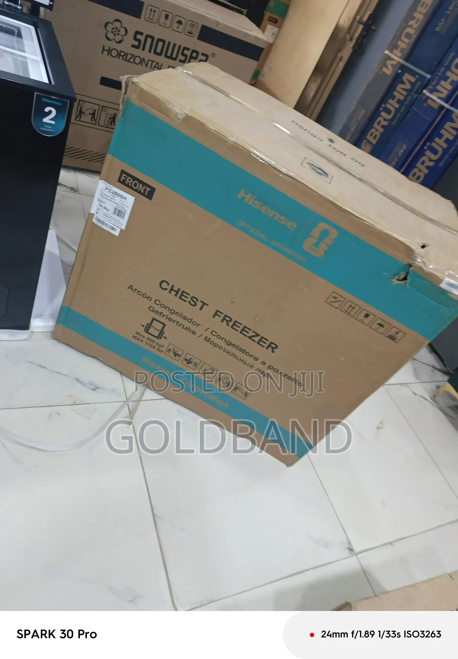 Hisense 189L Chest Freezer – Efficient Spacious Freezing