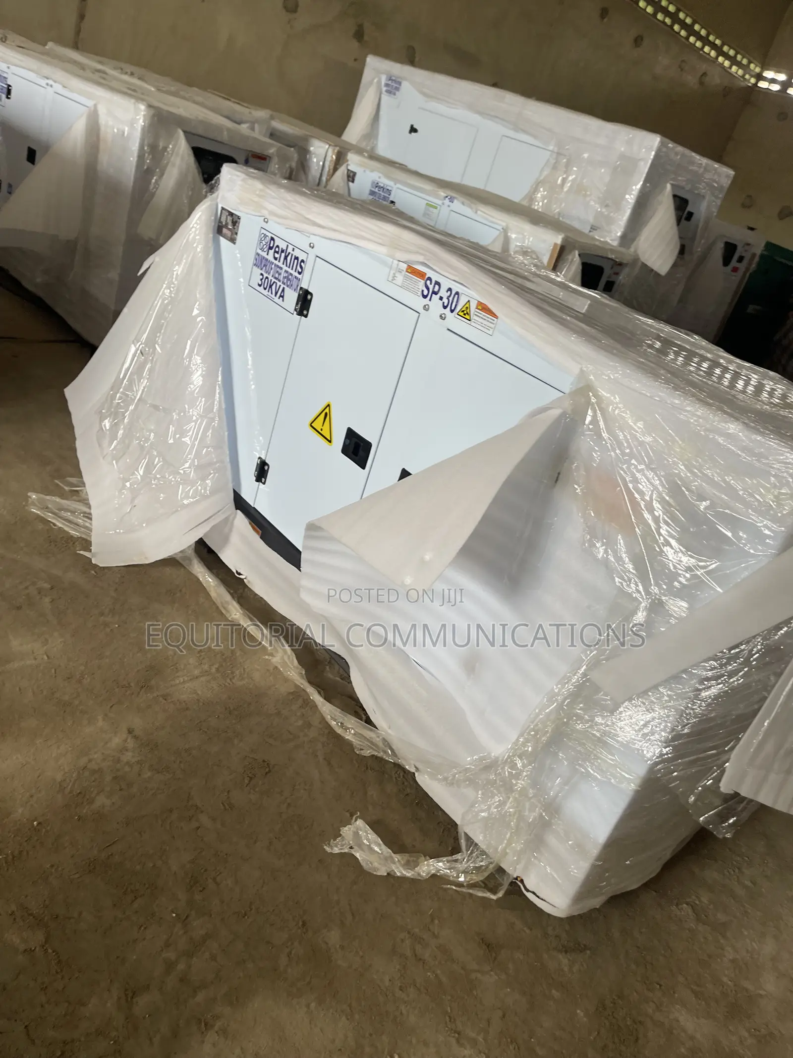 Perkins 30 kVA Diesel Generator With Advanced Soundproof Canopy