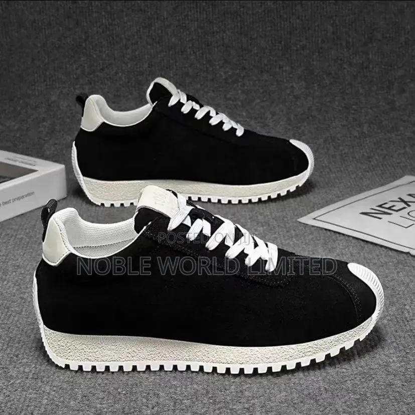 Black Brown Elegant Sneakers CW 8e