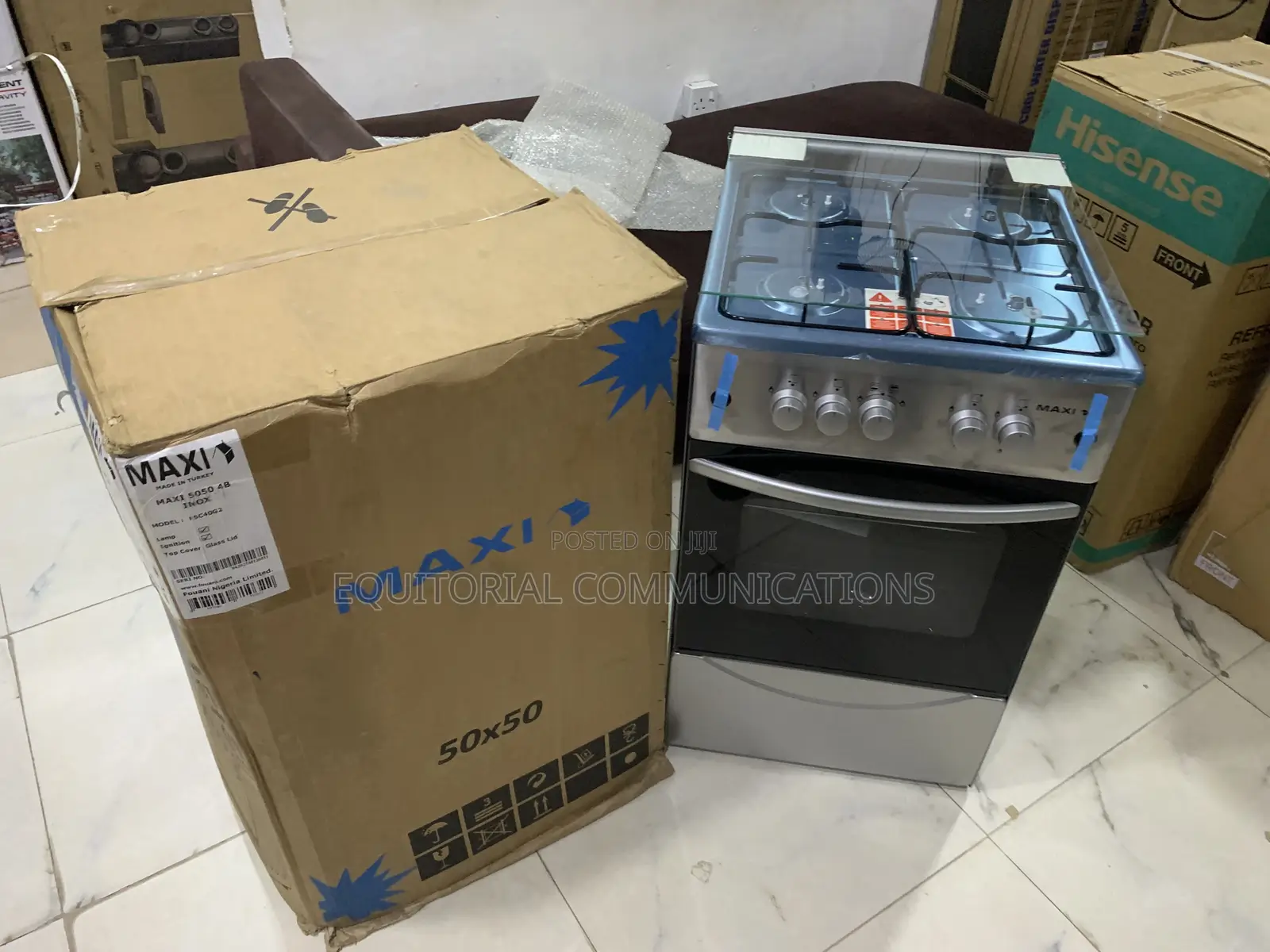 Maxi Inox 4-Burner Cooker – Made for Everyday Family Meals