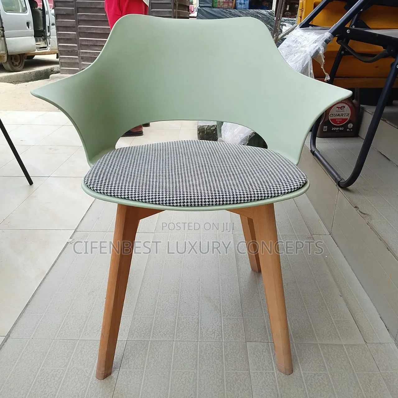 Imported Restaurant Chair With Cushion Seat