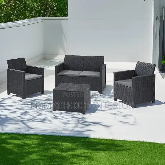 All Weather Wicker Conversation Set