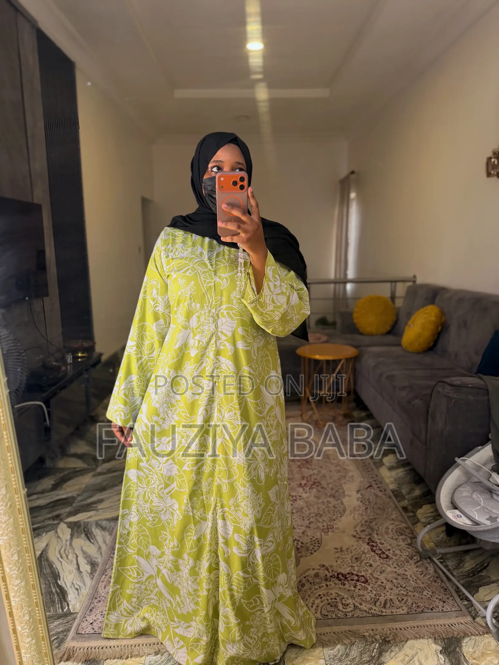 Floral Abaya