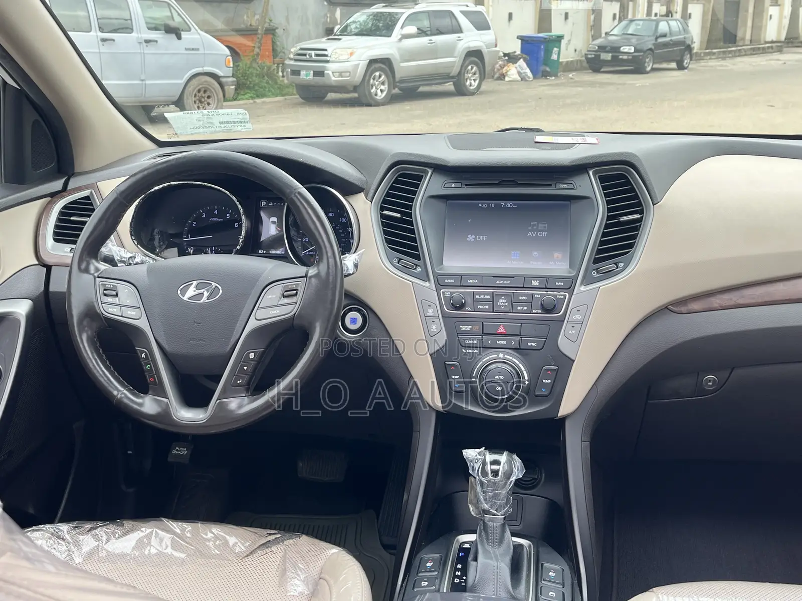 Hyundai Santa Fe 2017 Black