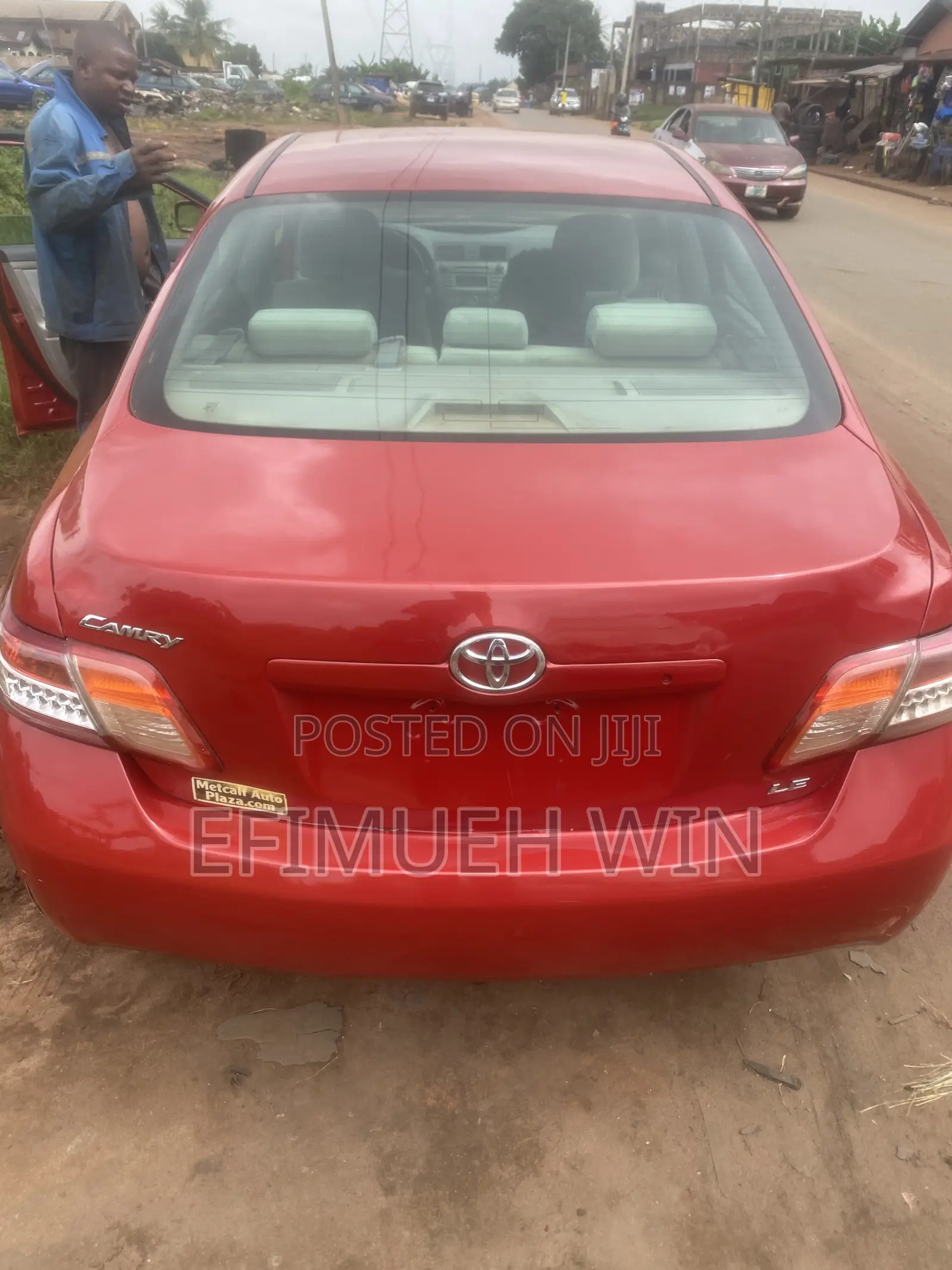 Toyota Camry LE 4dr Sedan (2.4L 4cyl 5A) 2008 Red