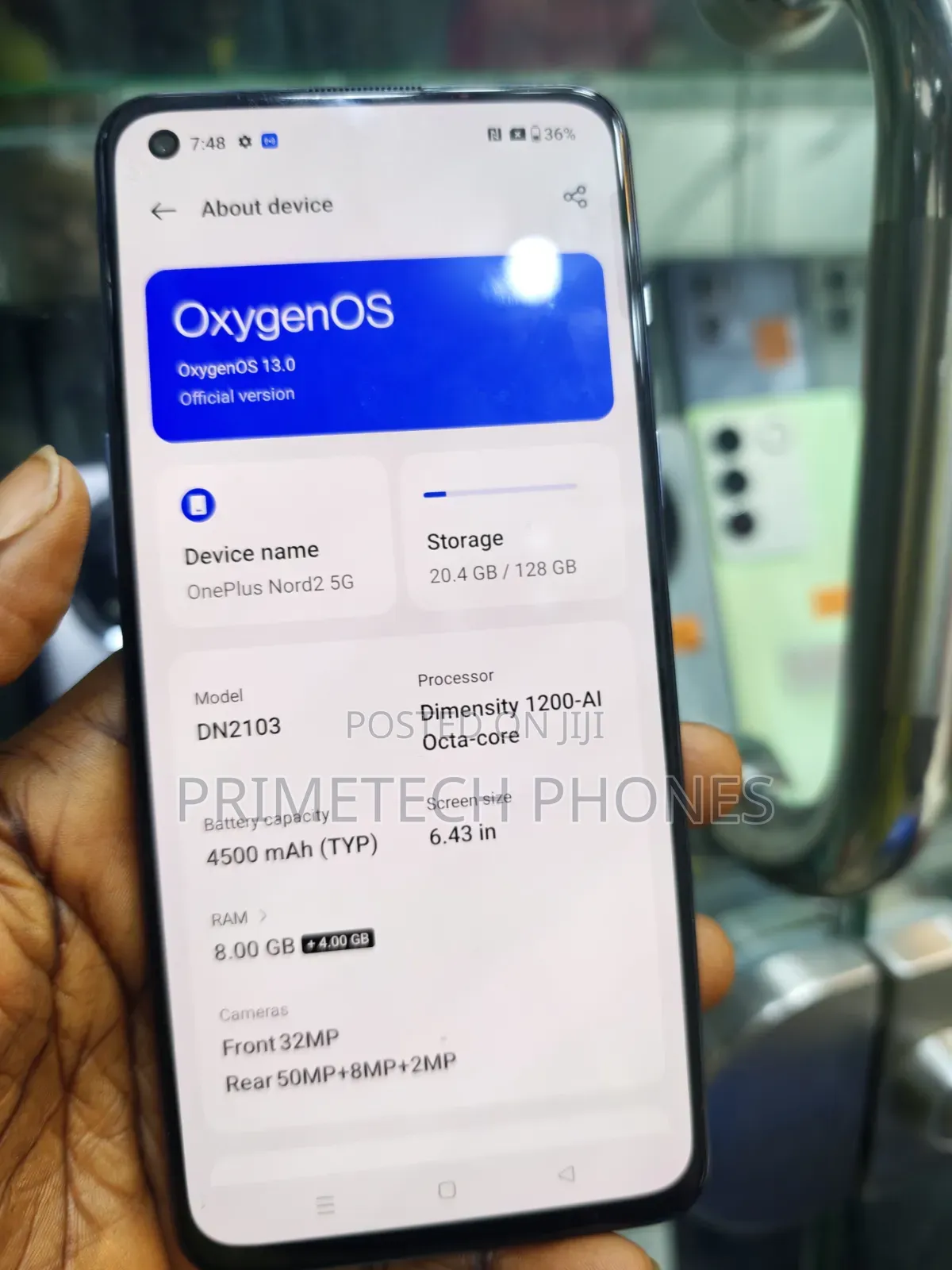 OnePlus Nord 2 5G 128 GB Blue