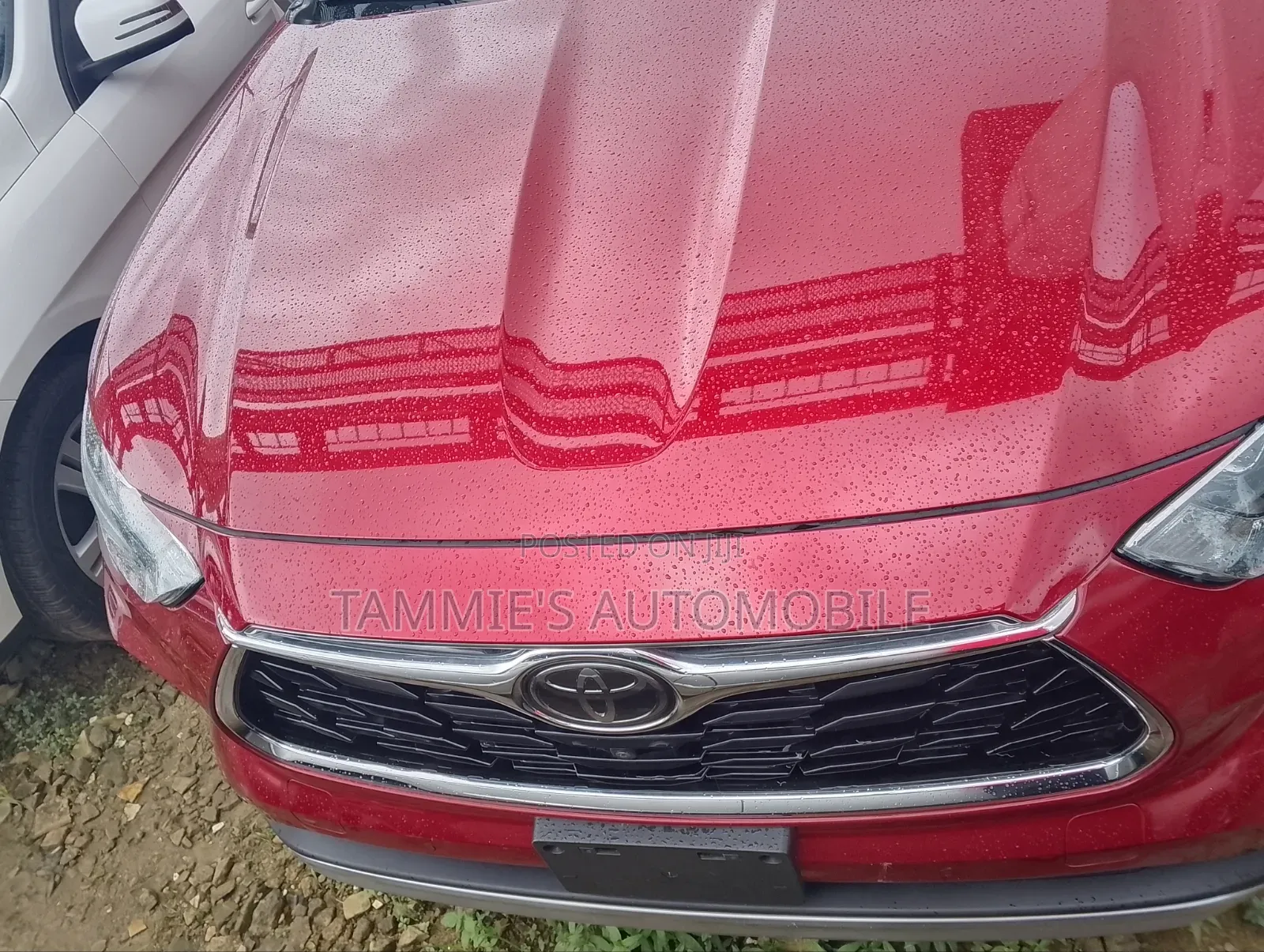 Toyota Highlander Platinum 2021 Red