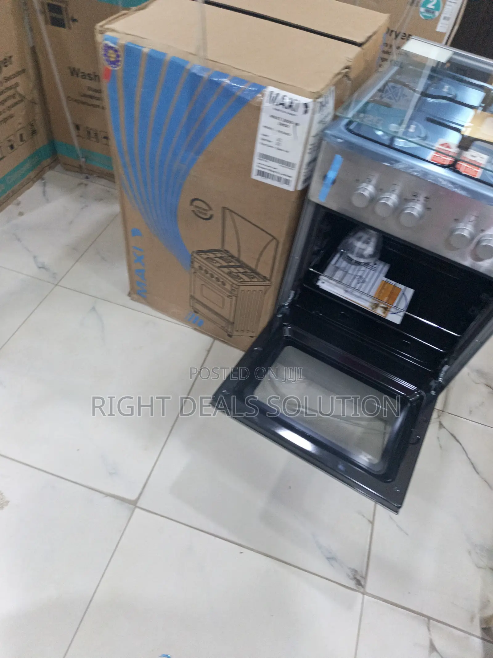 Maxi Contemporary 5-Burner Gas Cooker