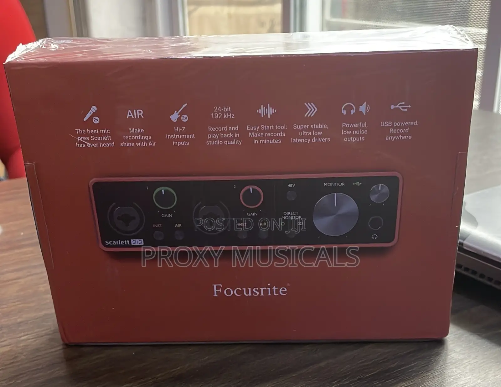 Focusrite Scarlett 2i2 3rd Generation Audio Interface Soundcard