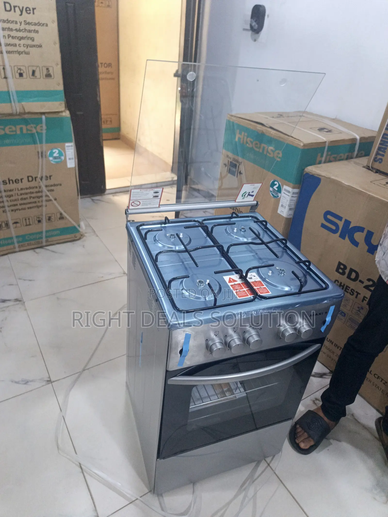 Maxi Complete Gas Cooker for Family Cooking