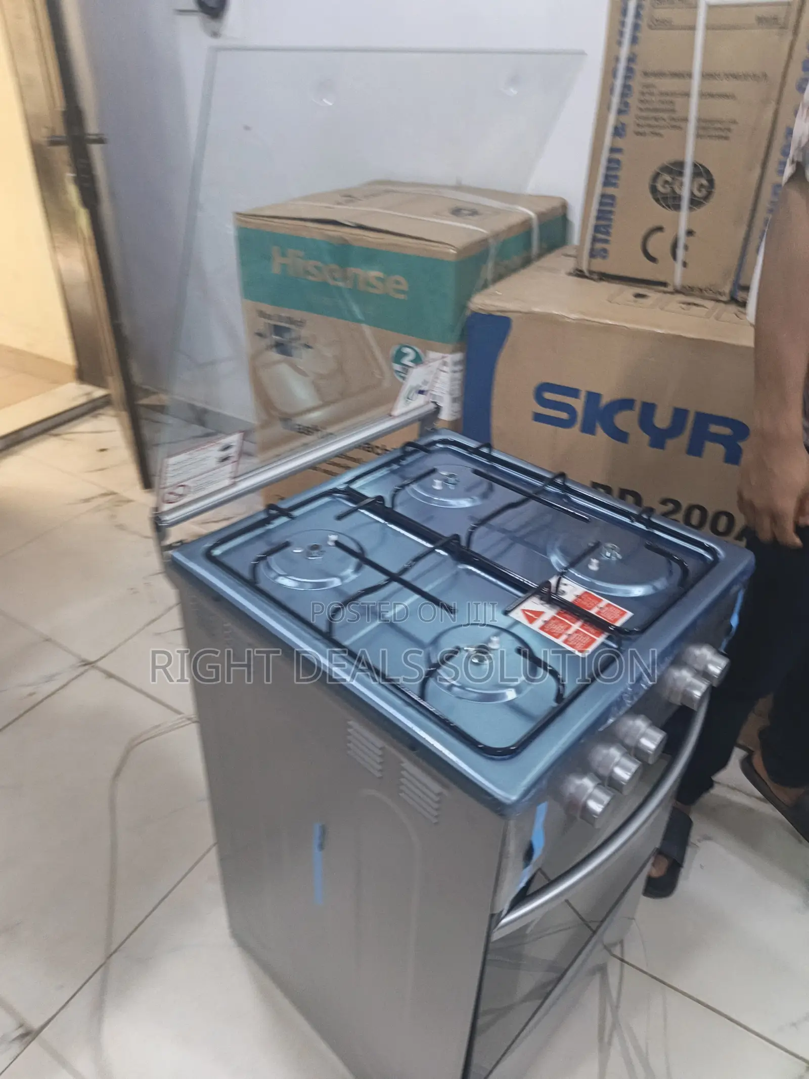 Maxi Gas Stove With Built-in Oven