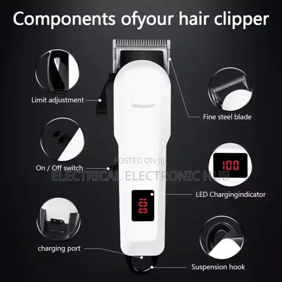 Led Rechargeable Hair Clipper