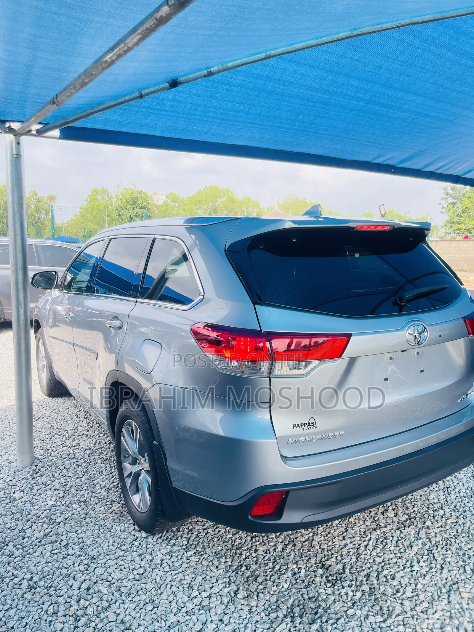Toyota Highlander XLE 4x2 V6 (3.5L 6cyl 8A) 2018 Silver