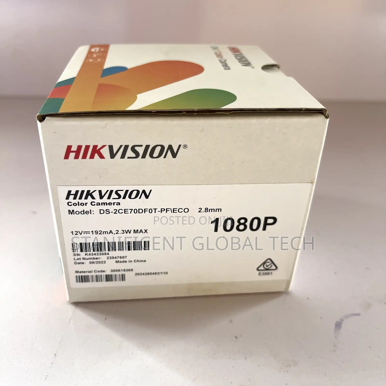 Hikvision 2mp 1080p Indoor Non-Audio Color Camera