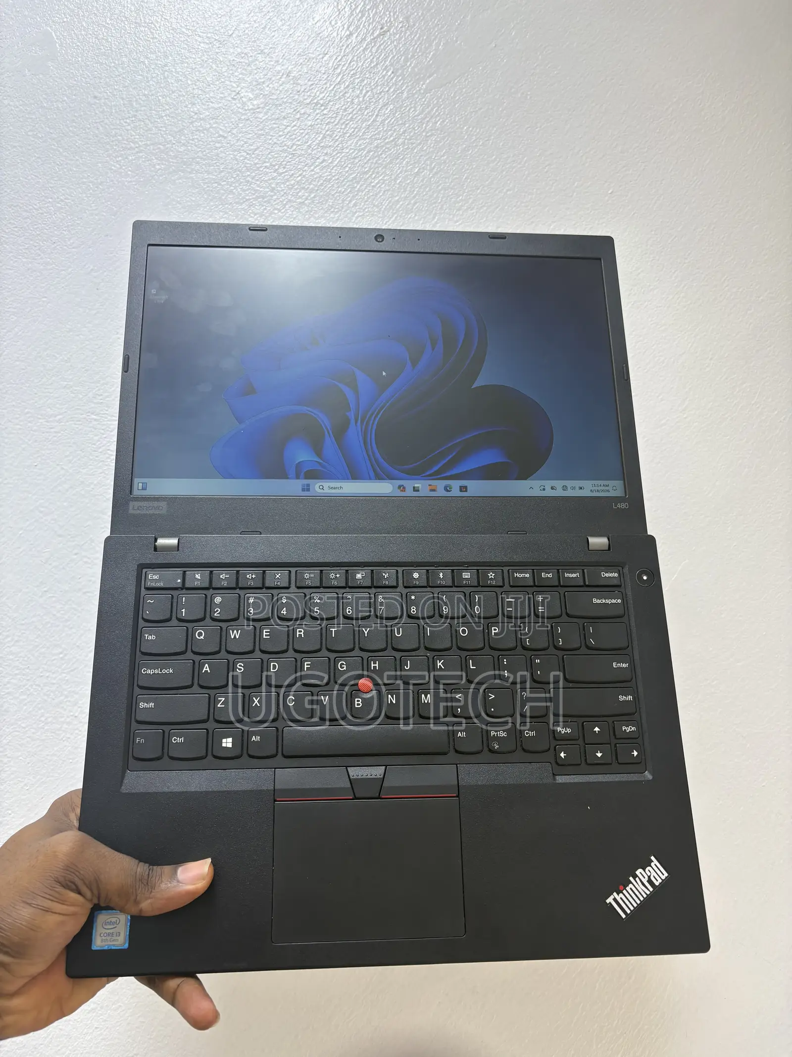 Laptop Lenovo ThinkPad L480 8GB Intel Core i3 SSD 128GB