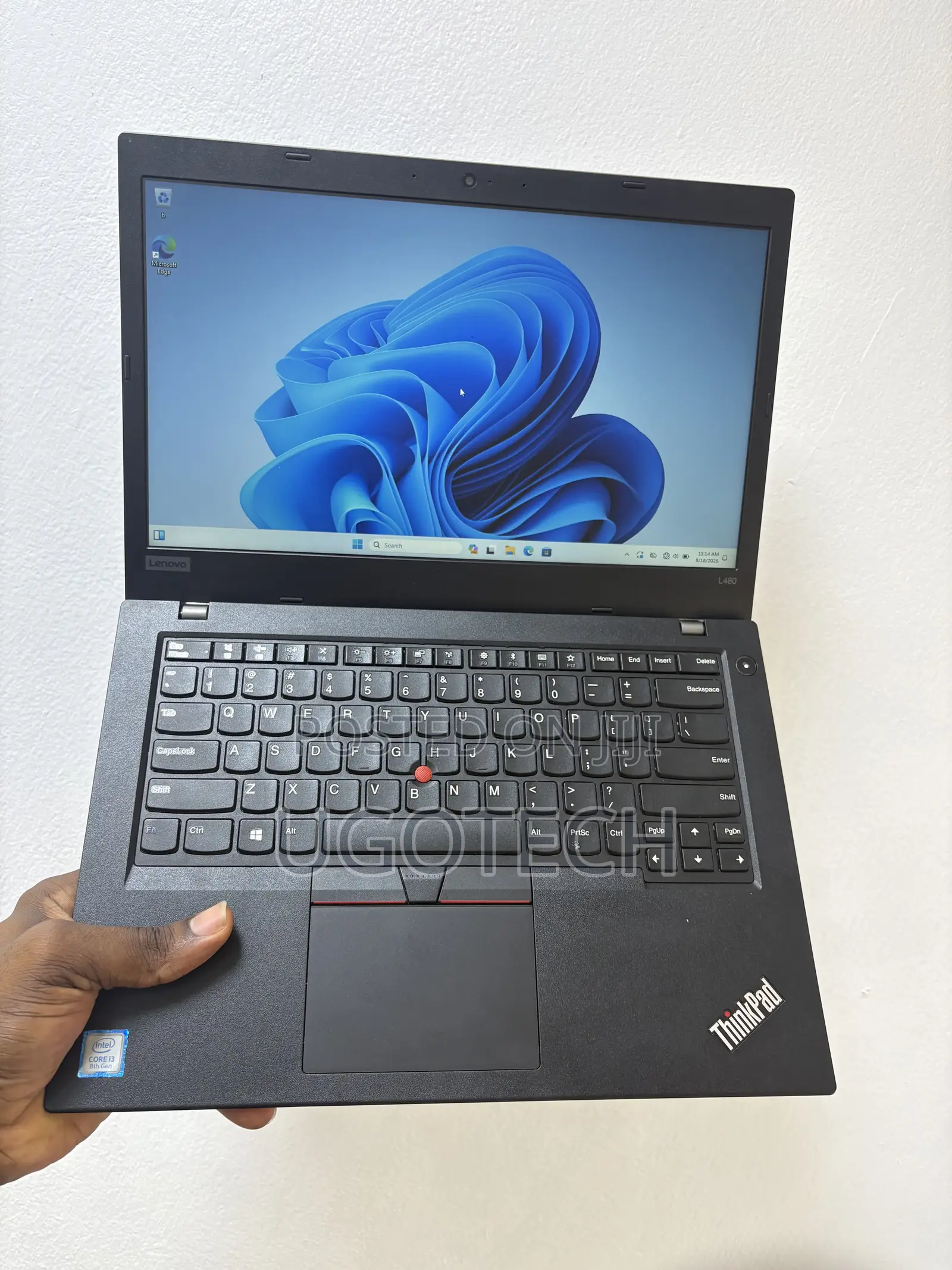 Laptop Lenovo ThinkPad L480 8GB Intel Core i3 SSD 128GB