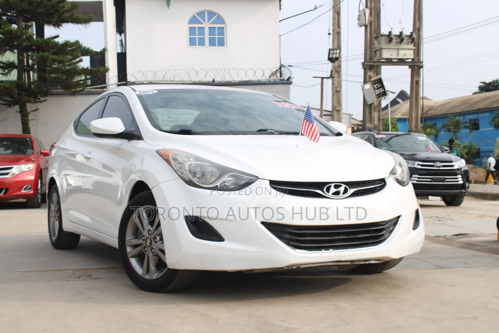 Hyundai Elantra GLS Automatic 2011 White
