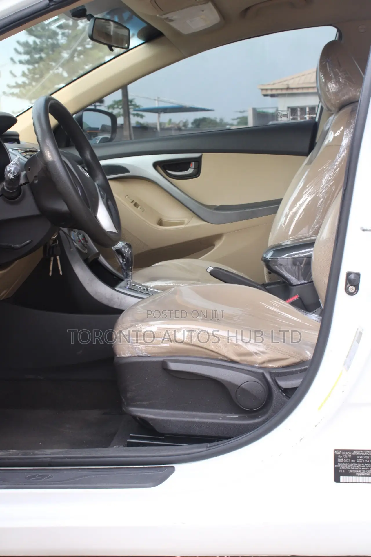 Hyundai Elantra GLS Automatic 2011 White