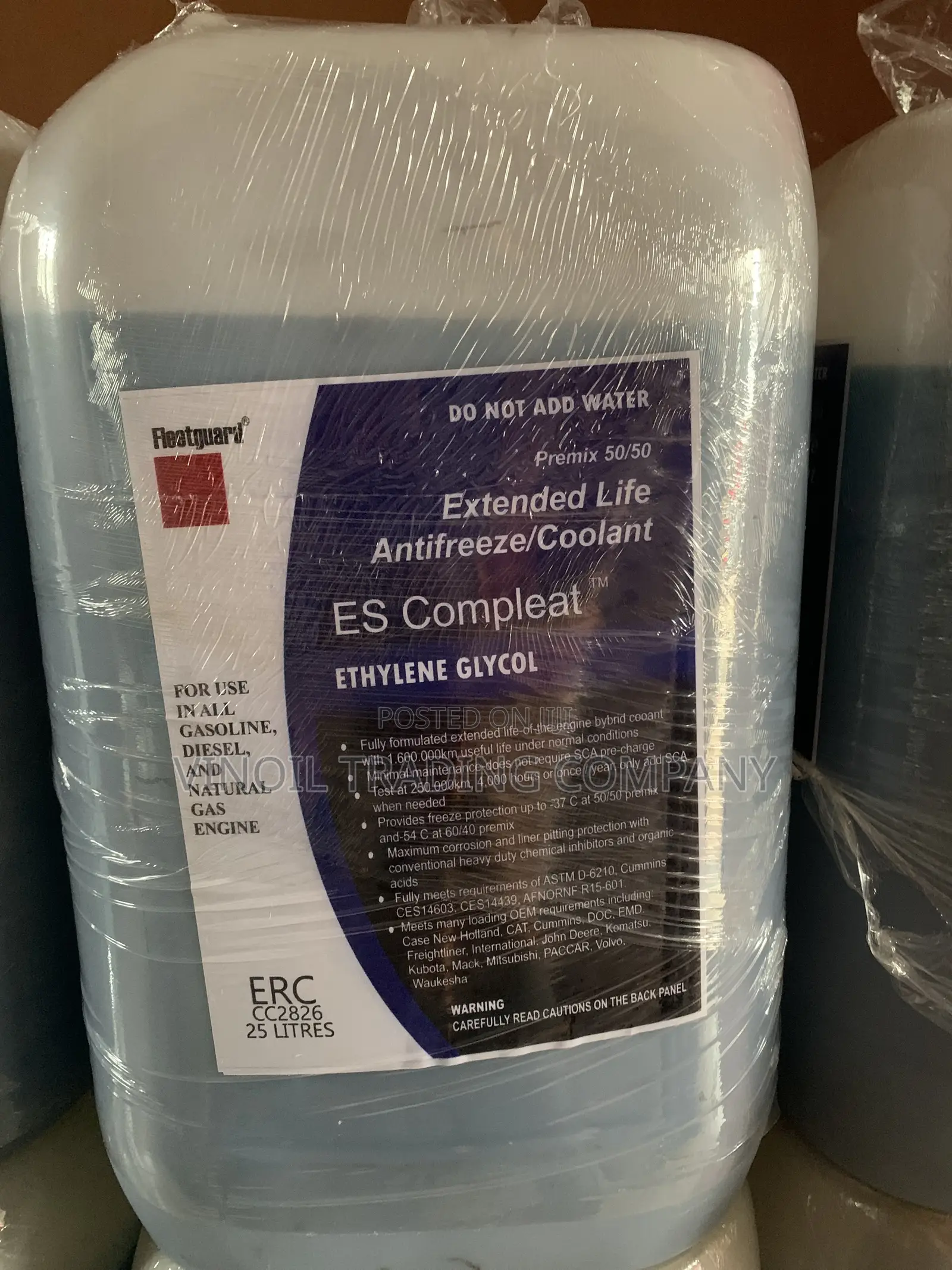 Fleetguard Es Compleattm Extended Life Antifreeze/Coolant