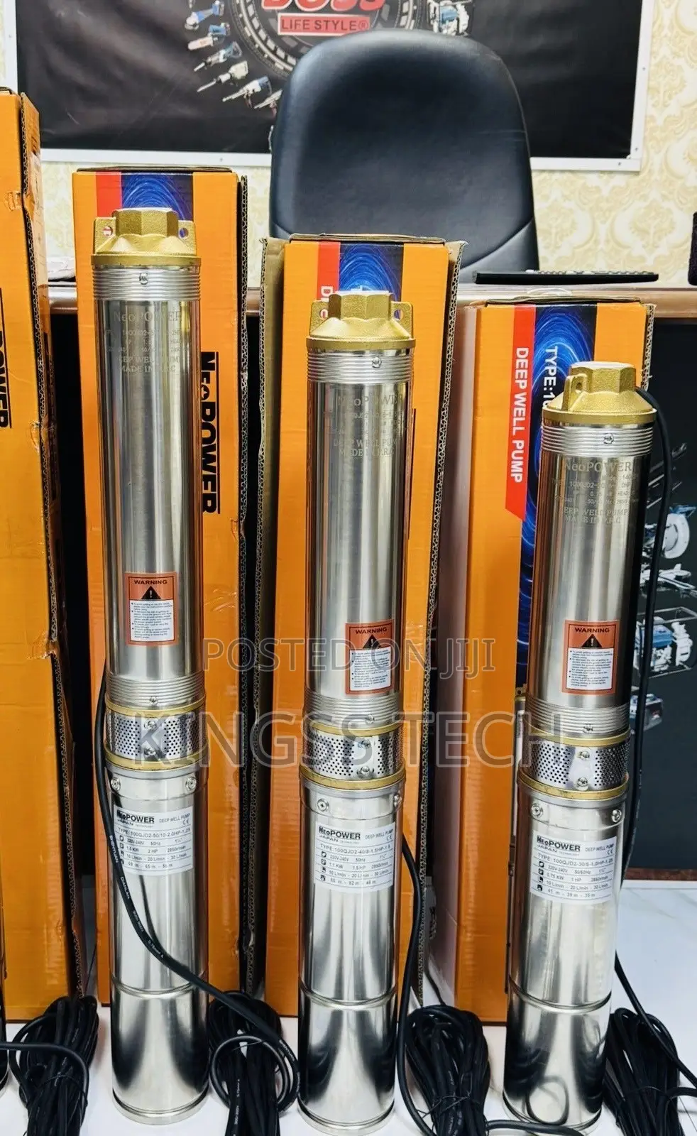 Submersible Solar-Water Pump AC/DC (2hp 220v-240v)