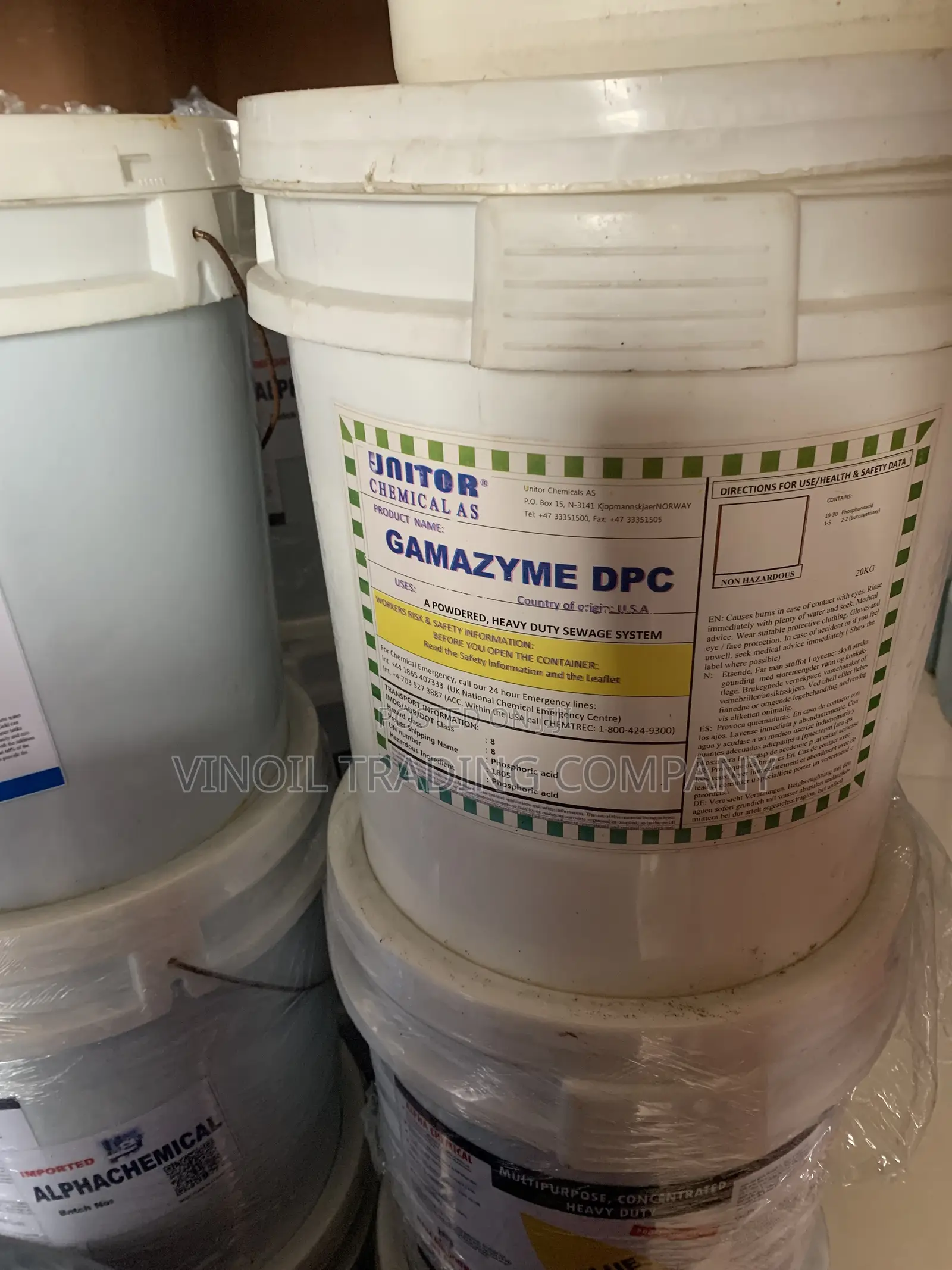 UNITOR GAMAZYME DPC* — Heavy Duty Sewage System Powder.