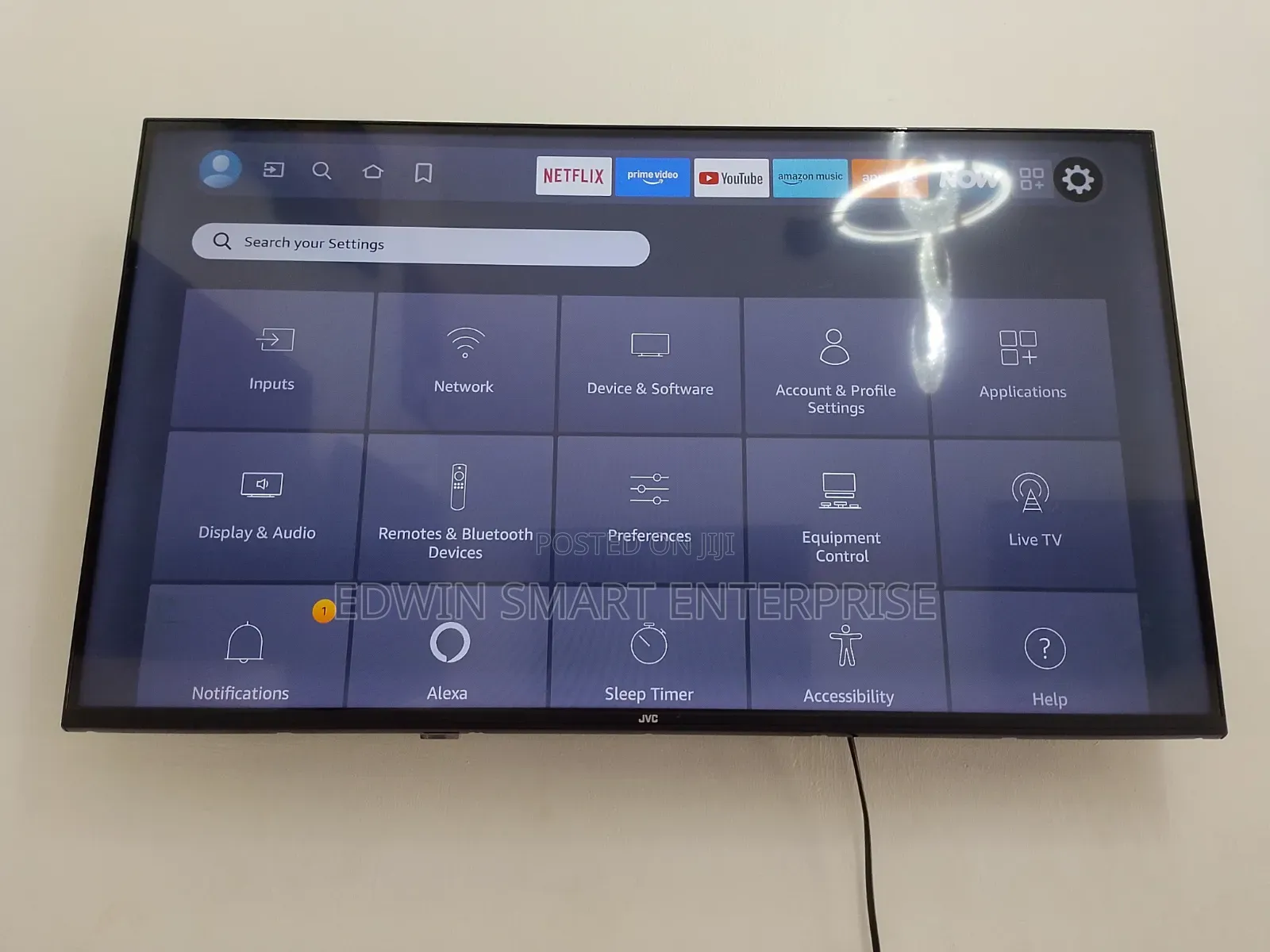 JVC Smart Fire Television 32 Inches