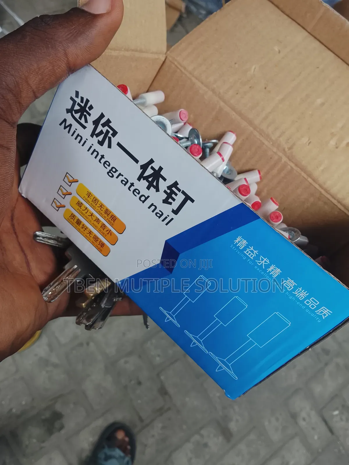 Concrete Nail Gun Pin or Heavy-Duty Steel Drive Pins