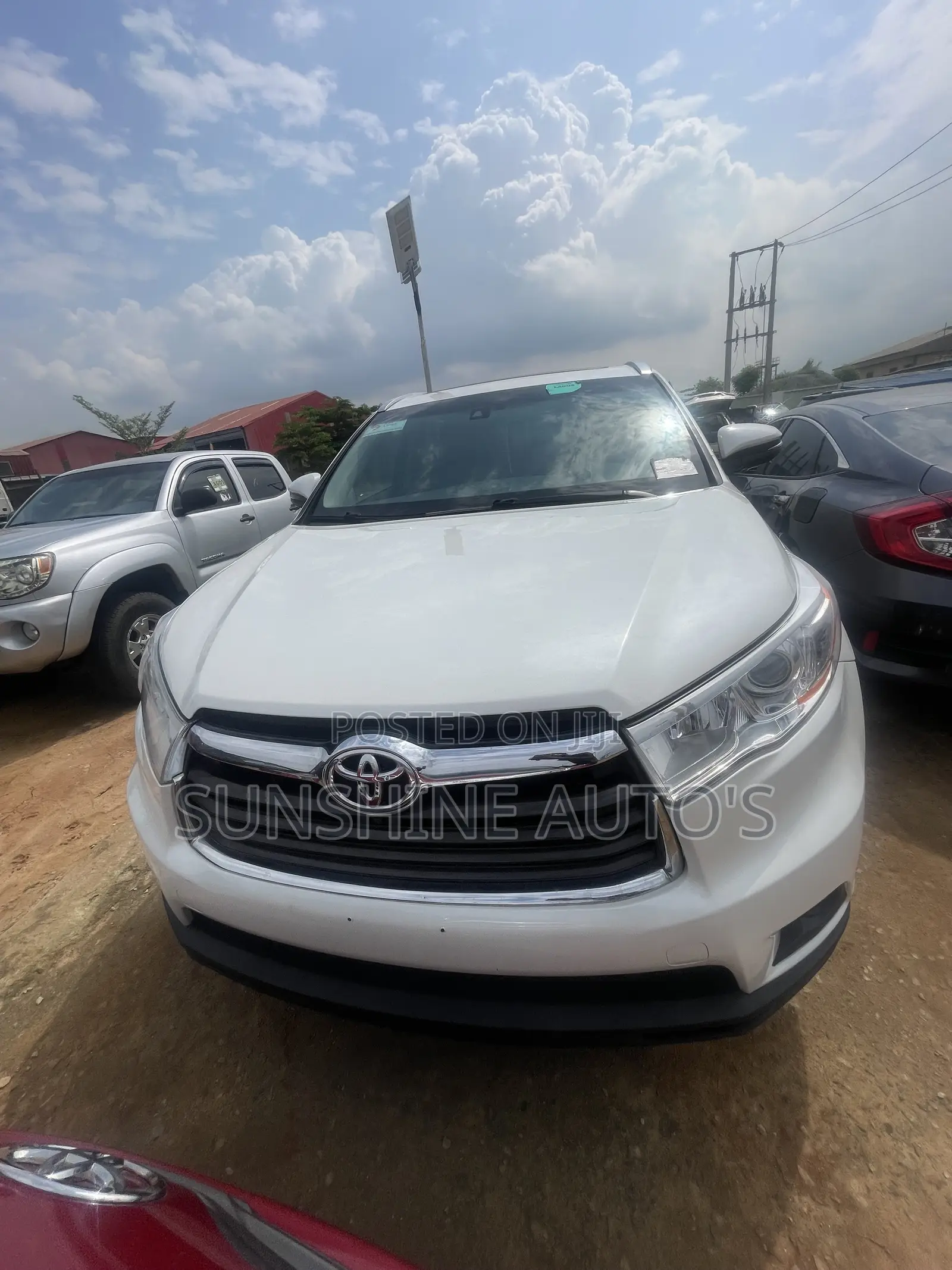 Toyota Highlander 2015 White