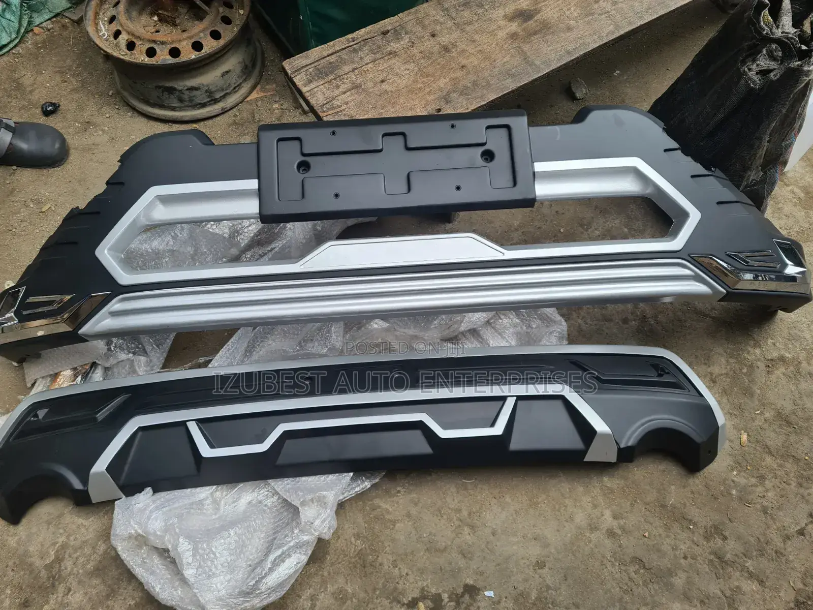 Plastic Bumper Guard Rav-4 2020