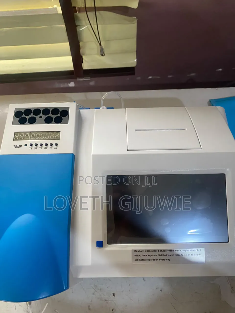 ICUBIO iChem-535 Semi-Automated Chemistry Analyzer