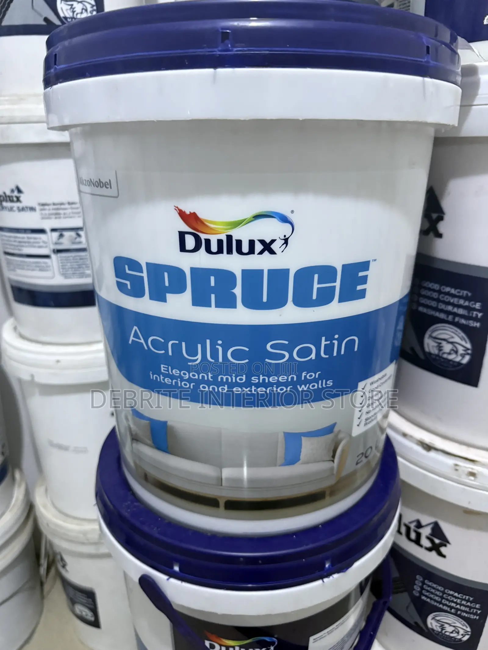 DULUX Spruce Satin