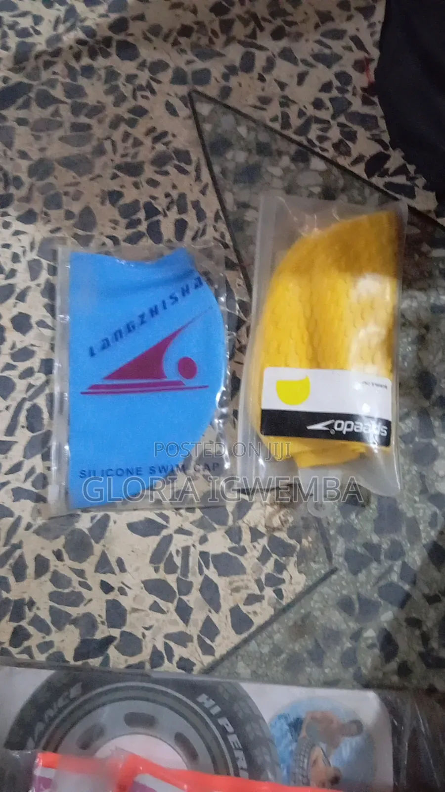Swimming Cap and Floaters